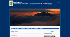 Desktop Screenshot of itarinatura.com